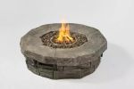 12" H x 39" W Outdoor Fire Pit Table CM-1020