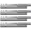 VEVOR Grill Burners, Stainless Steel BBQ Burners Replacement, 4 Packs Grill Burner Replacement