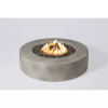 12" H Fiber Reinforced Concrete Outdoor Fire Pit Table